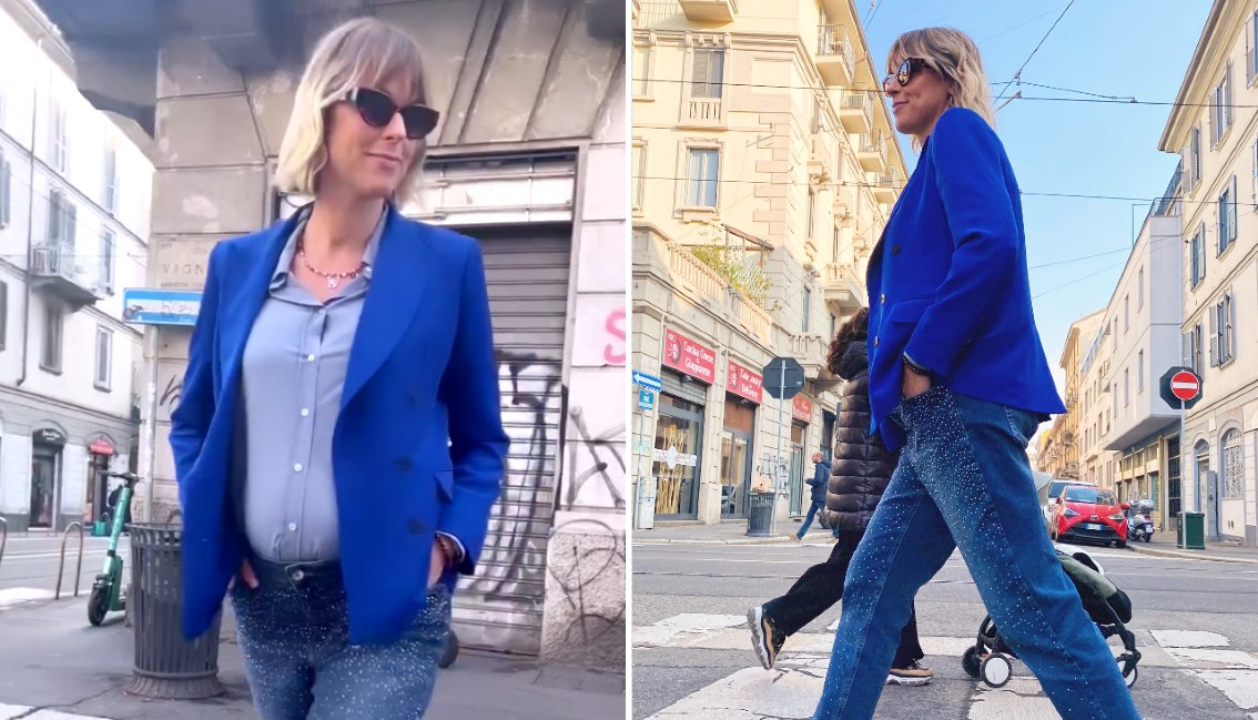 Federica Pellegrini In Centro A Milano Con Il Pancione Di Nove Mesi