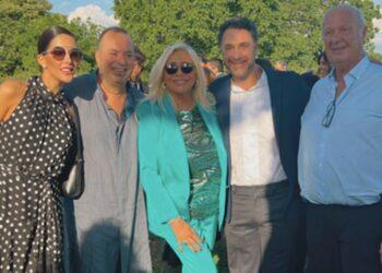 Le nozze di Alberto Matano: foto