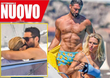 Michelle Hunziker, con Giovanni Angiolini scoppia la passione in Sardegna: foto