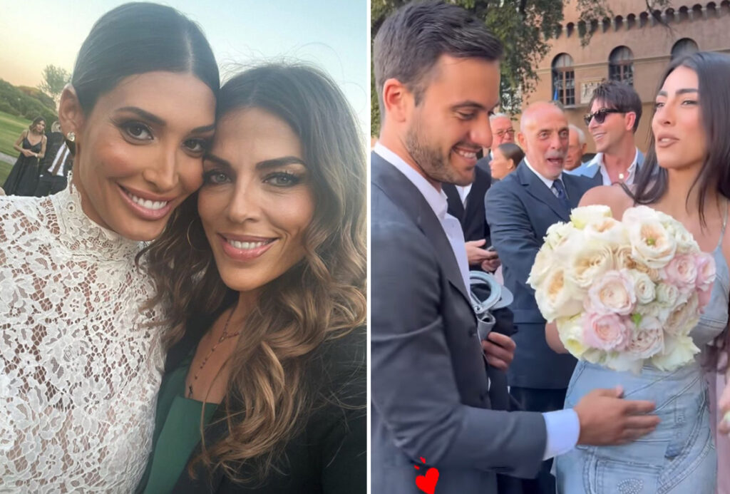 Giorgia Venturini sposa col pancione, alla cerimonia un mare di vip: foto Giorgia Venturini sposa col pancione, alla cerimonia un mare di vip: foto