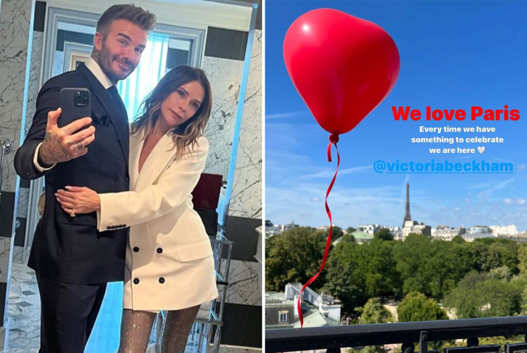 Victoria e David Beckham hanno festeggiato i 23 anni di matrimonio: ecco dove