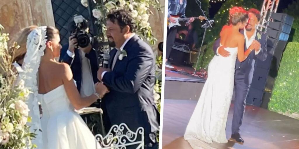 Enrico Brignano e Flora Canto si sono sposati! Le prime foto Enrico Brignano e Flora Canto si sono sposati! Le prime foto