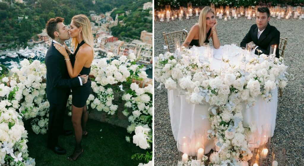 Fedez e Chiara Ferragni, le foto della cena per il quarto anniversario di nozze: ecco dove hanno festeggiato