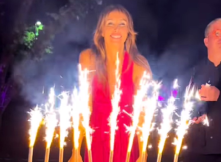 Benedetta Parodi compie 50 anni