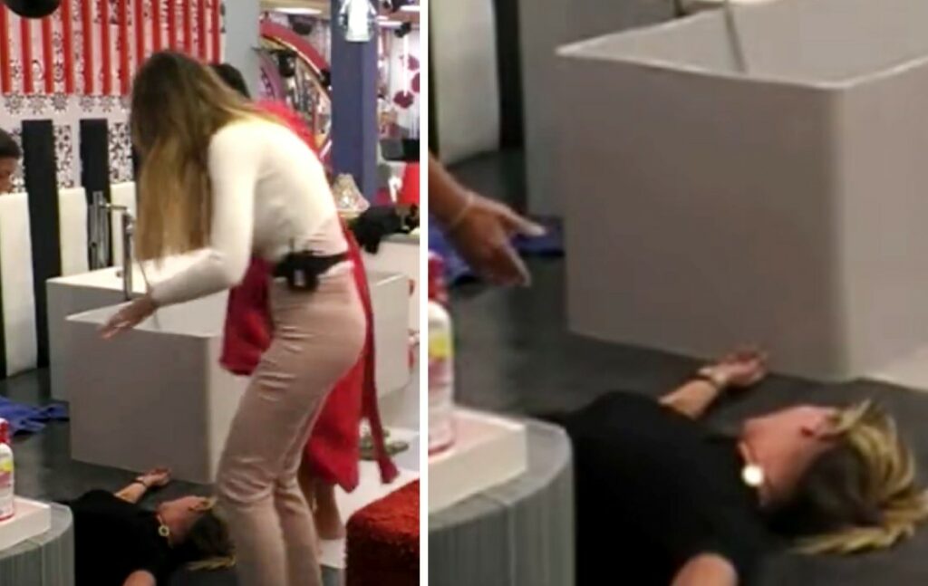 Urla e panico nella Casa del GF Vip: Cristina Quaranta sviene, attimi di terrore Urla e panico nella Casa del GF Vip: Cristina Quaranta sviene, attimi di terrore