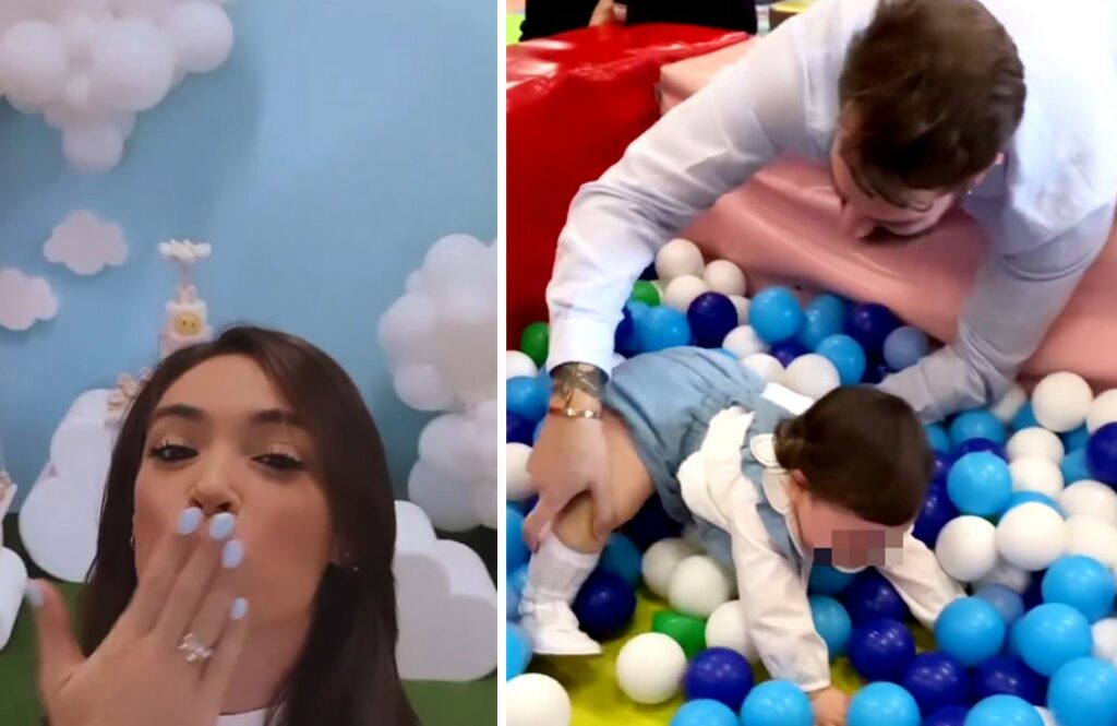 Lorella Boccia e Niccolò Presta organizzano una festa faraonica per il primo compleanno della figlia: foto Lorella Boccia e Niccolò Presta organizzano una festa faraonica per il primo compleanno della figlia: foto