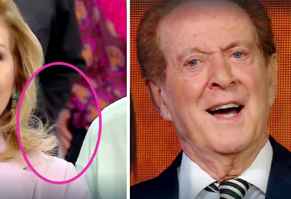Putiferio in Rai! Memo Remigi palpa ragazza in diretta tv, Serena Bortone lo caccia e lui si difende: ''Non sono un vecchio porco!''