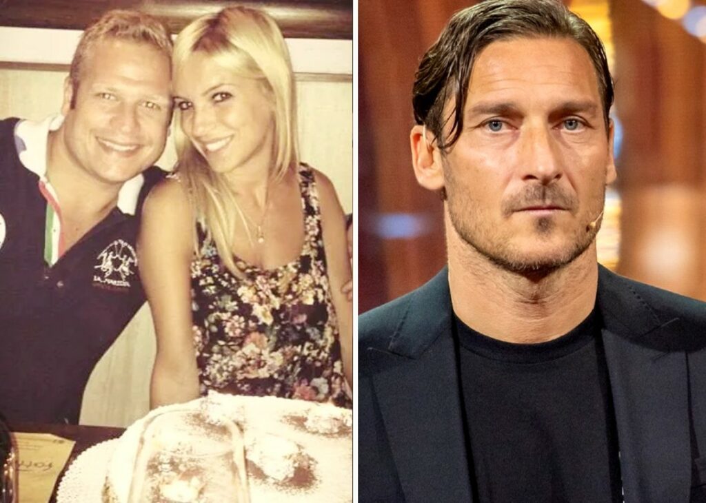 Noemi Bocchi, nuova compagna di Totti, in tribunale contro l'ex marito: ''Mani al collo e minacce mentre i bimbi dormivano'' Noemi Bocchi, nuova compagna di Totti, in tribunale contro l'ex marito: ''Mani al collo e minacce mentre i bimbi dormivano''