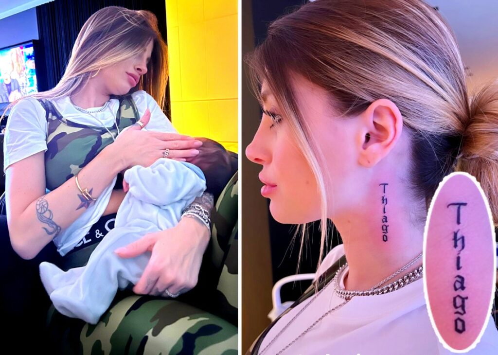 Chiara Nasti si fa un tatuaggio enorme dedicato al figlio, guarda dove: foto
