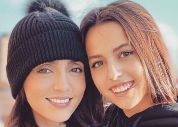 Ambra Angiolini e Francesco Renga commentano il video-sfogo della figlia Jolanda