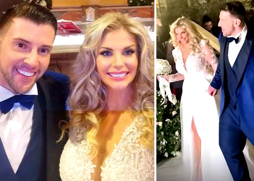 L'esuberante showgirl Francesca Cipriani si è sposata! Le prime foto del matrimonio