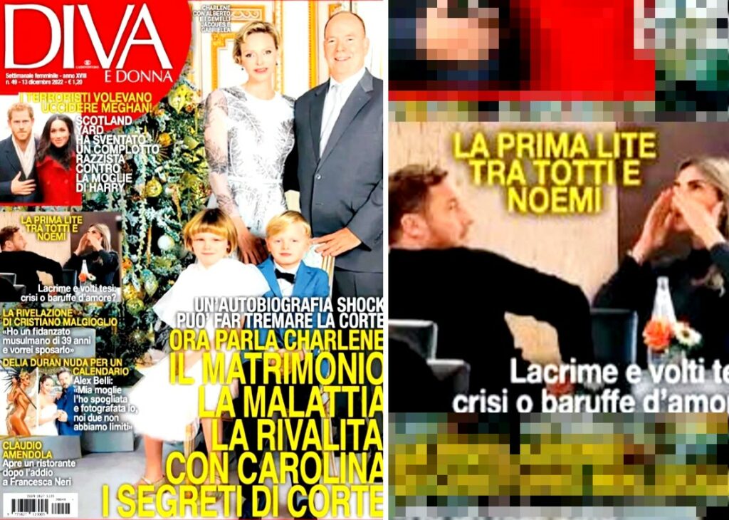 Francesco Totti e la nuova fidanzata Noemi Bocchi già ai ferri corti? 'Diva e Donna' pubblica foto di una presunta litigata