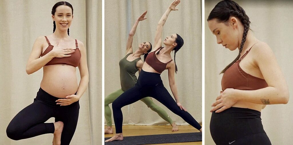 Aurora Ramazzotti incinta si allena fino all'ultimo col pancione: ''Vi farò vedere anche come recupererò dopo il parto''. Le foto