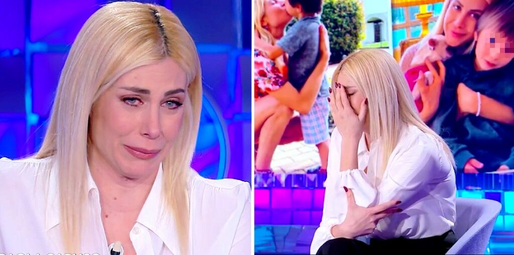 Paola Caruso piange disperata in tv: Paola Caruso piange disperata in tv: