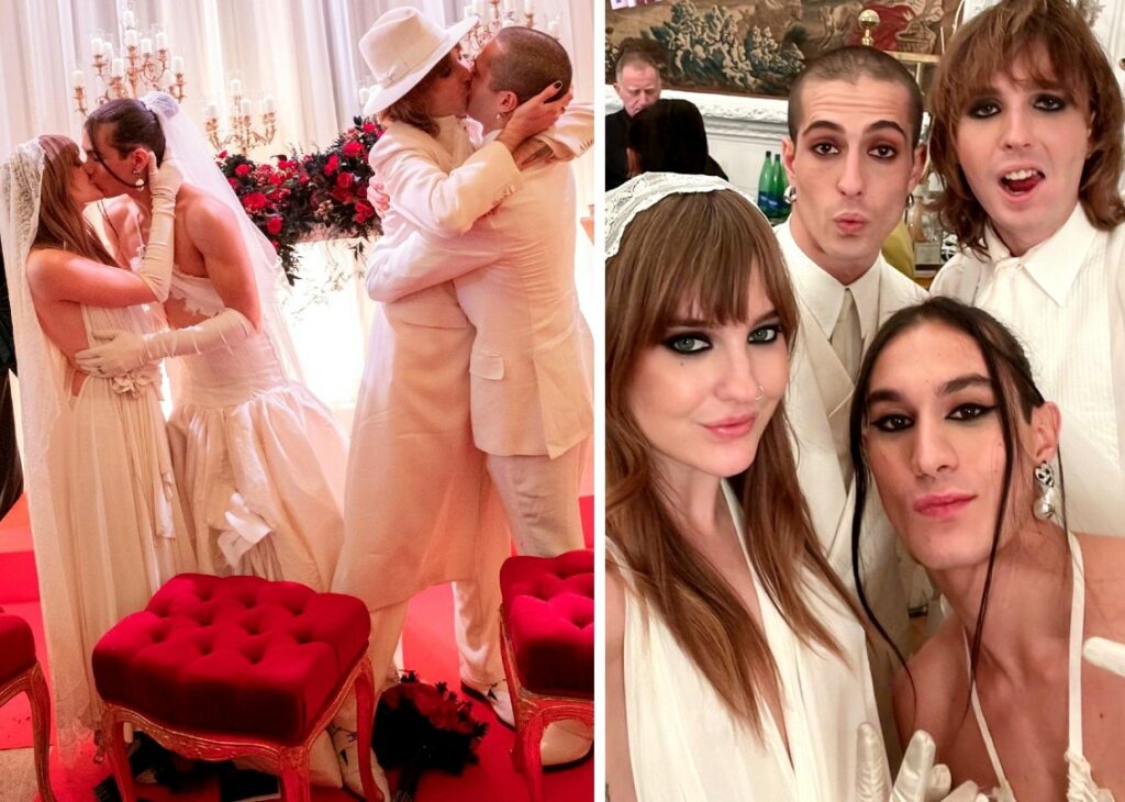 I Maneskin si sono sposati: le foto degli invitati vip alle 'nozze'