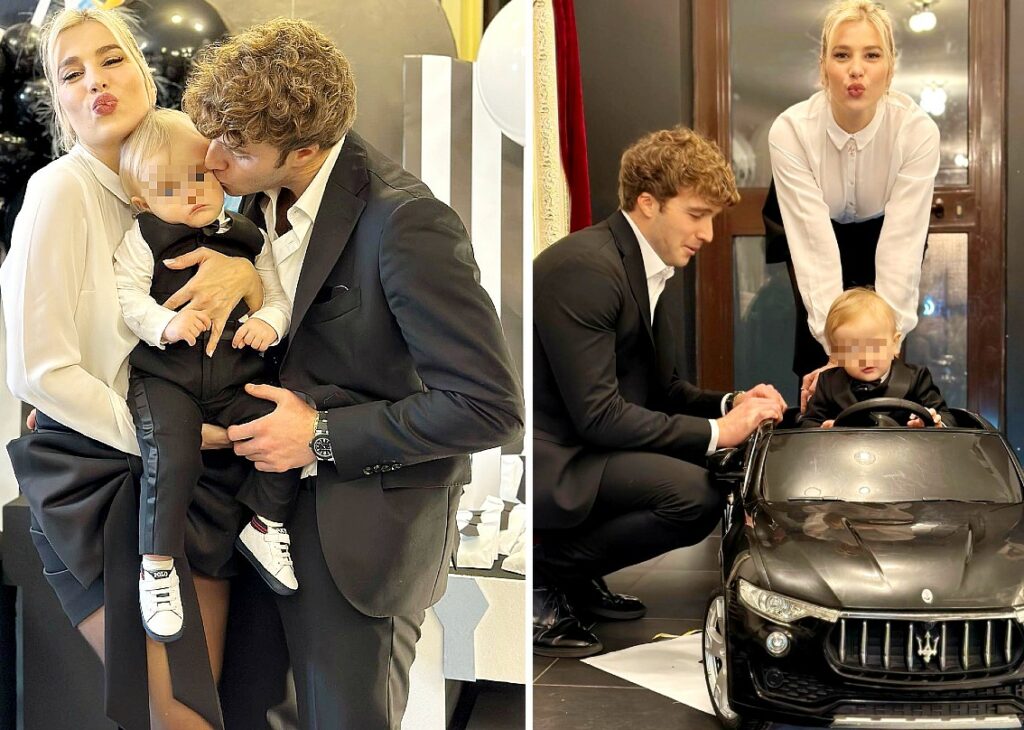 Clizia Incorvaia e Paolo Ciavarro organizzano mega festa a tema per il primo compleanno del figlio Gabriele: foto