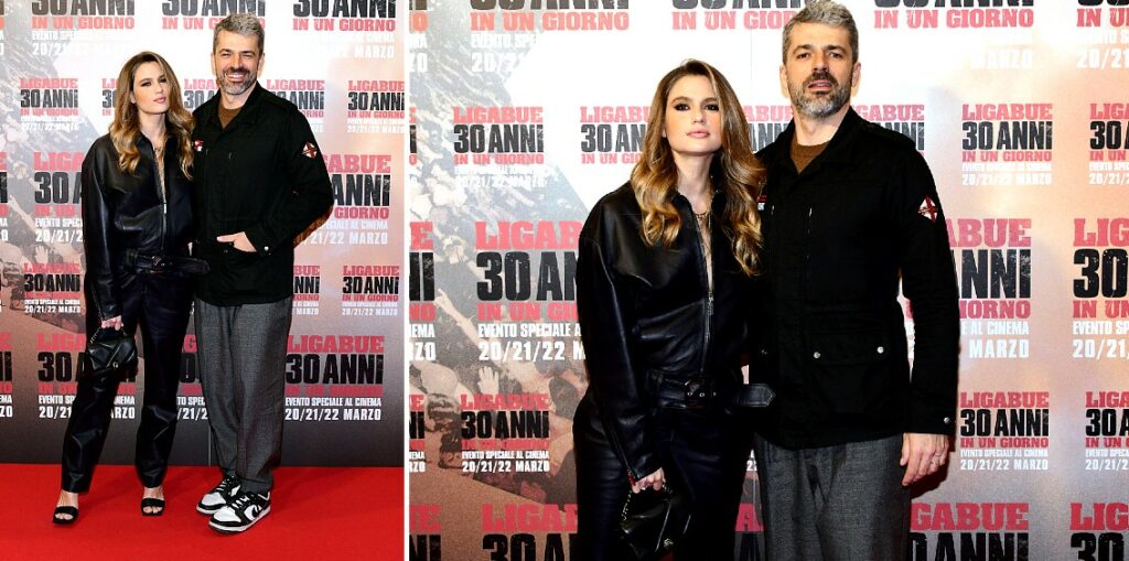 Cristina Marino e Luca Argentero sul red carpet insieme dopo la nascita del secondo figlio: foto