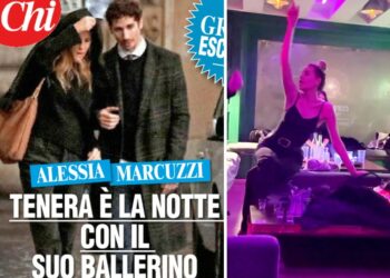 Alessia Marcuzzi torna a sorridere accanto a un ballerino: ecco chi è lui