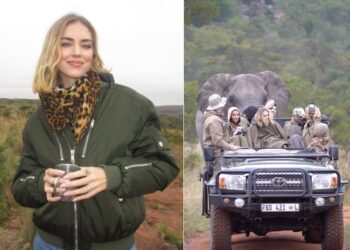 Chiara Ferragni e il safari in Africa con le amiche