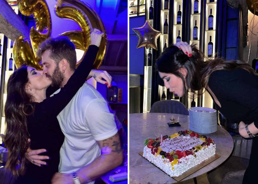 Bianca Atzei festeggia il primo compleanno da mamma con una festa a sorpresa: foto Bianca Atzei festeggia il primo compleanno da mamma con una festa a sorpresa: foto