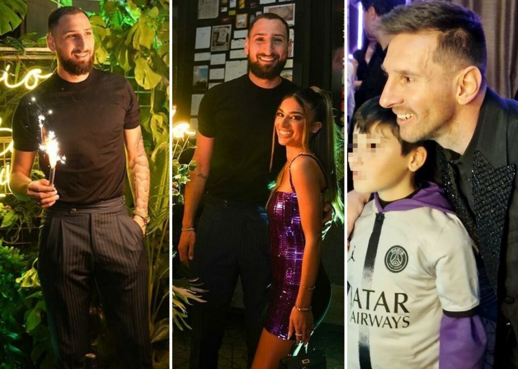 Il portiere della Nazionale Gigio Donnarumma compie 24 anni: alla mega festa c'è anche Leo Messi. Foto Il portiere della Nazionale Gigio Donnarumma compie 24 anni: alla mega festa c'è anche Leo Messi. Foto