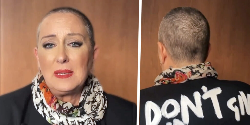 Carolyn Smith, il tumore è tornato: annuncio e testa nuovamente rasata a zero Carolyn Smith, il tumore è tornato: annuncio e testa nuovamente rasata a zero