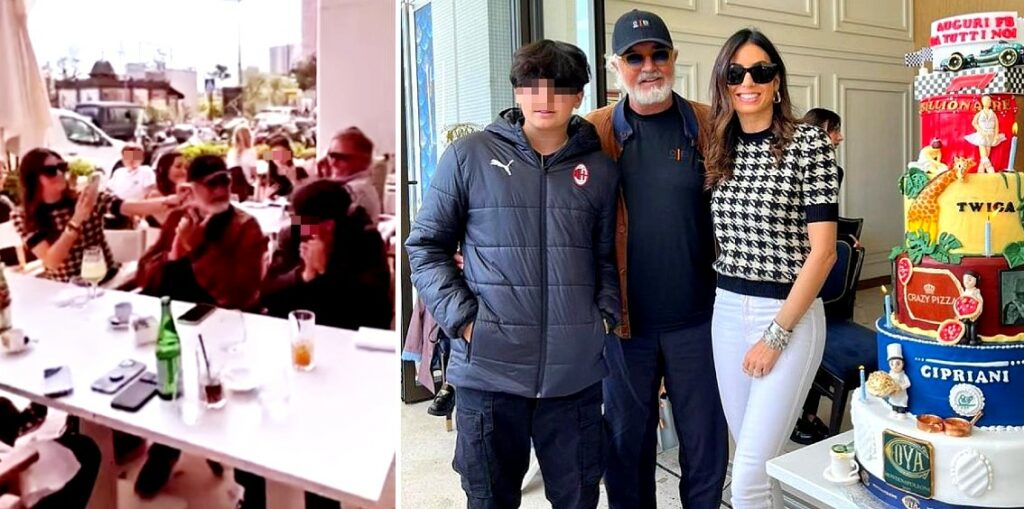 Elisabetta Gregoraci festeggia i 73 anni dell'ex marito Flavio Briatore con un pranzo in famiglia: foto