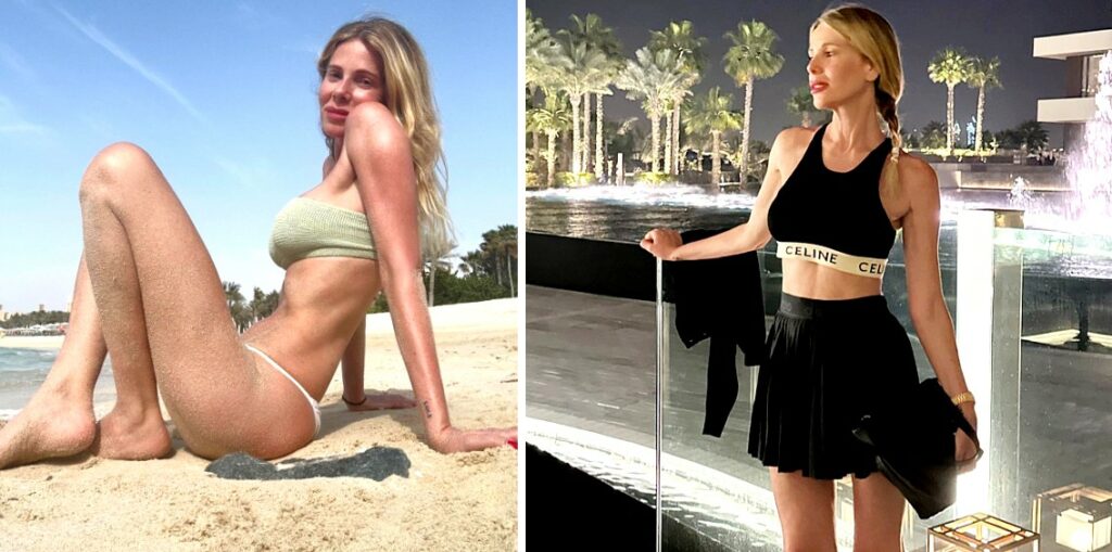 Bikini strepitoso in spiaggia, serate mondane tra i grattacieli: a quasi 50 anni Alessia Marcuzzi da single si diverte da pazzi