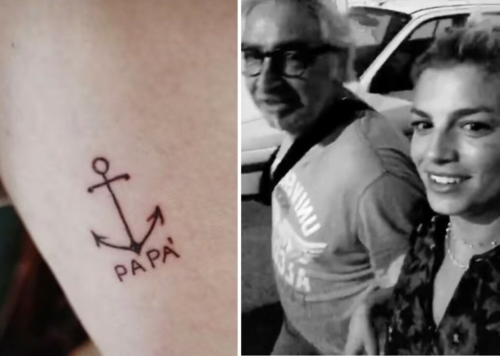 Emma Marrone mostra il tatuaggio dedicato a papà Rosario, morto 7 mesi fa: guarda Emma Marrone mostra il tatuaggio dedicato a papà Rosario, morto 7 mesi fa: guarda