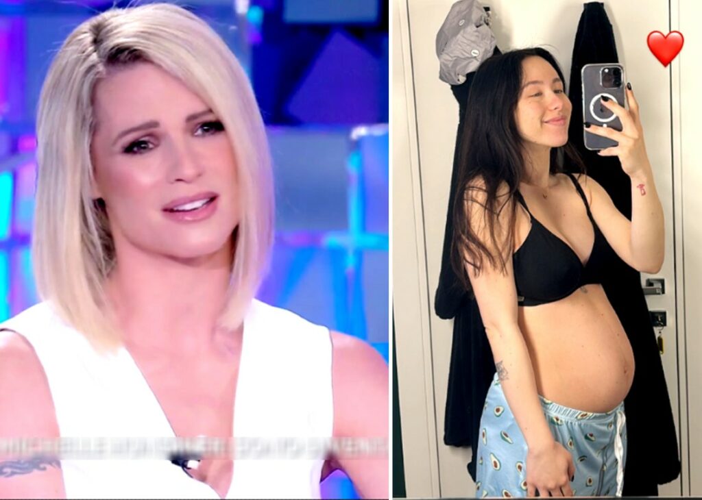 ''Ho visto uscire il bambino dal ventre di mia figlia'': Michelle Hunziker racconta il parto di Aurora Ramazzotti