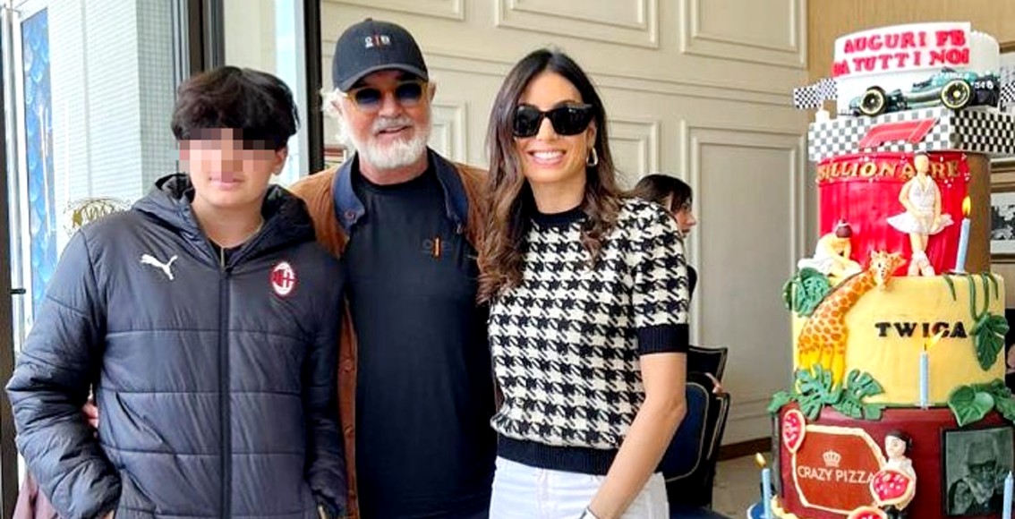 Flavio Briatore Festeggia 73 Anni Con Elisabetta Gregoraci E Nathan ...