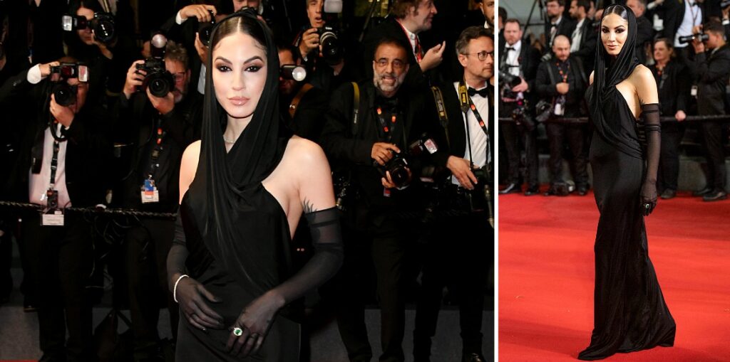 L'influencer italiana Giulia De Lellis sfila sul red carpet del Festival di Cannes con un look iconico: foto L'influencer italiana Giulia De Lellis sfila sul red carpet del Festival di Cannes con un look iconico: foto