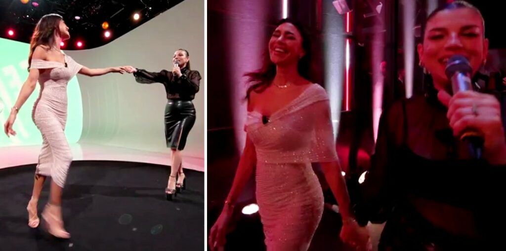 Emma perdona definitivamente Belen, da amante del suo ex Stefano De Martino a quasi migliore amica: le immagini