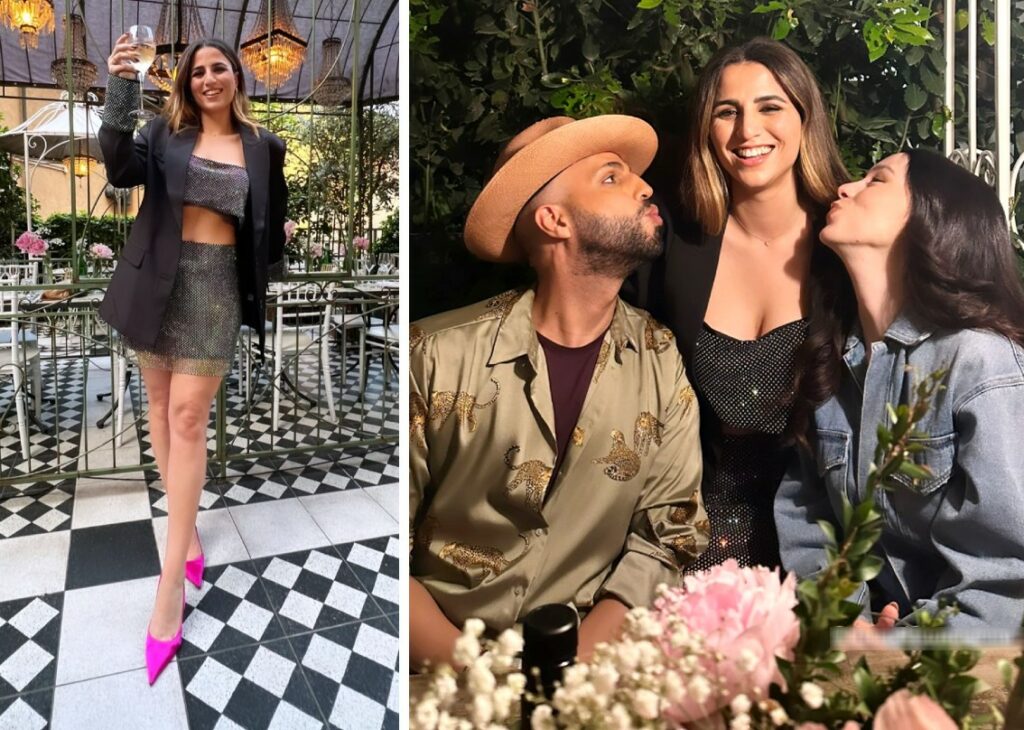 Sara Daniele, figlia di Pino, festeggia 27 anni con la migliore amica Aurora Ramazzotti e altri vip: foto e curiosa scritta sulla torta Sara Daniele, figlia di Pino, festeggia 27 anni con la migliore amica Aurora Ramazzotti e altri vip: foto e curiosa scritta sulla torta