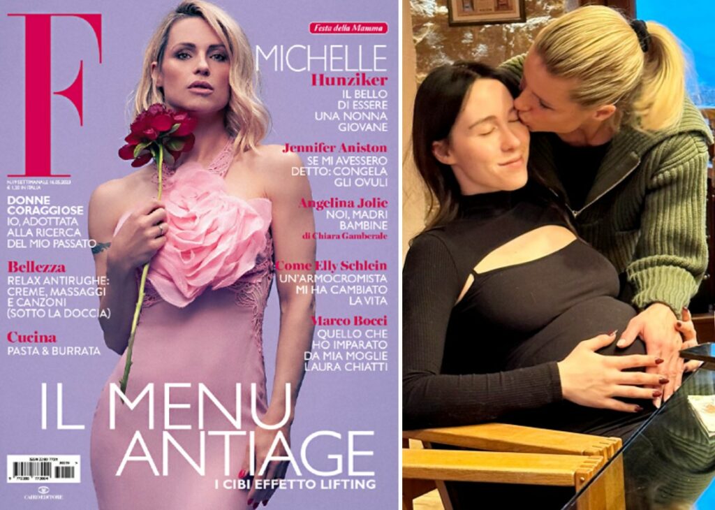 Michelle Hunziker svela come ha reagito quando la figlia Aurora le ha detto che era incinta: ''Sapevo che andavano liberi, poi…''