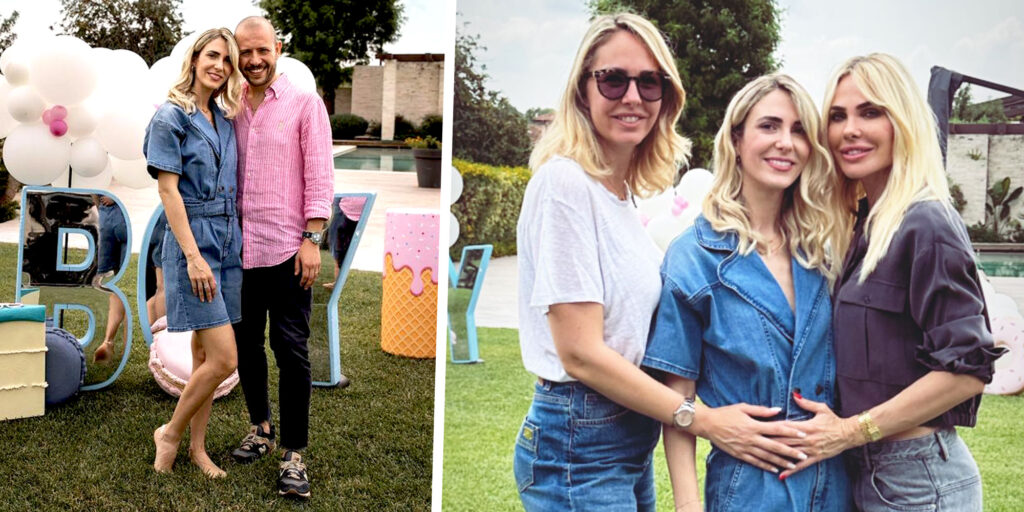 Ilary Blasi scopre insieme alla sorella se la cicogna porterà un maschietto o una femminuccia: esplosione di gioia