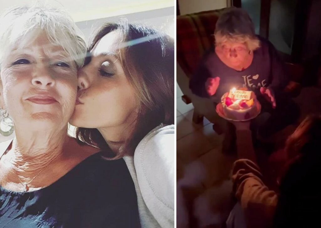 Ambra Angiolini sveglia la madre e la lascia senza parole con una sorpresa: guarda