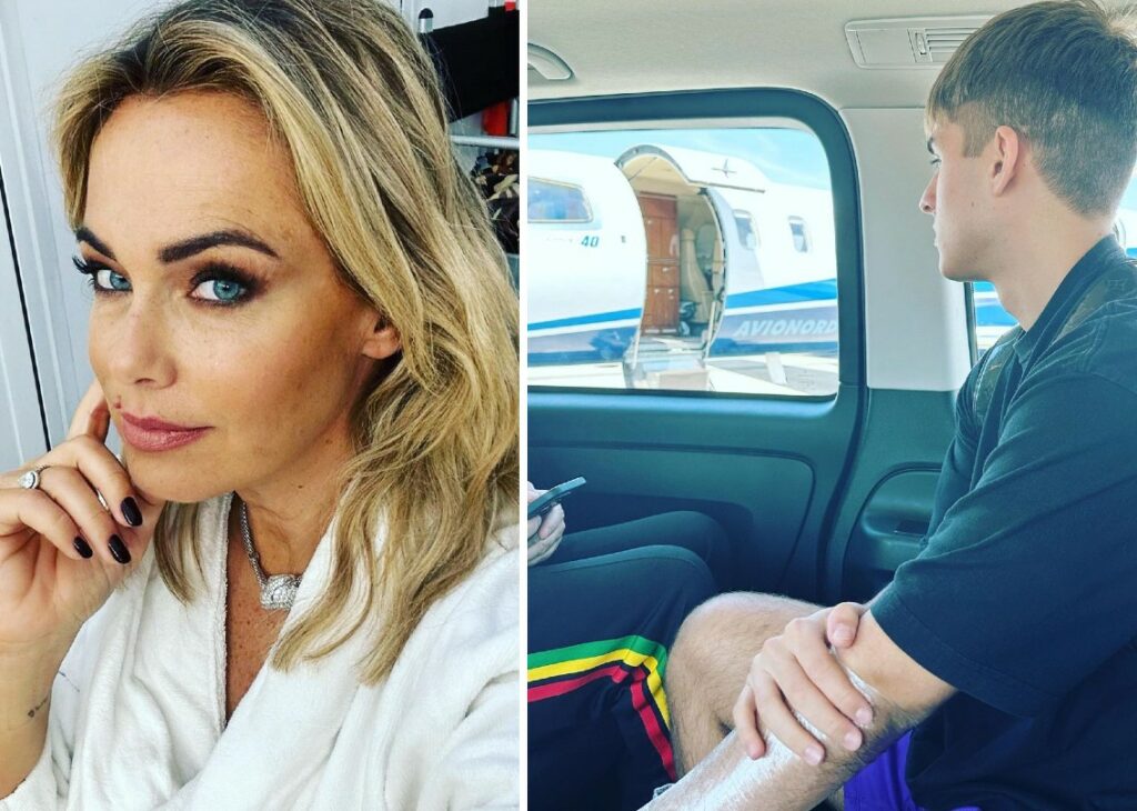 Anche dopo la separazione da Bonolis, Sonia Bruganelli continua a usare aerei privati: foto Anche dopo la separazione da Bonolis, Sonia Bruganelli continua a usare aerei privati: foto