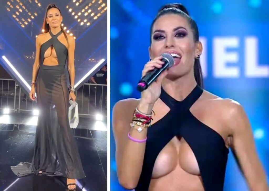 Scollatura sensuale e look provocante: il quasi topless di Elisabetta Gregoraci fa impazzire il pubblico dello show musicale Scollatura sensuale e look provocante: il quasi topless di Elisabetta Gregoraci fa impazzire il pubblico dello show musicale