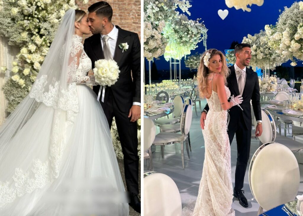 L'influencer Chiara Nasti e il calciatore Mattia Zaccagni si sono sposati: il matrimonio 'identico' a quello di Totti e Ilary L'influencer Chiara Nasti e il calciatore Mattia Zaccagni si sono sposati: il matrimonio 'identico' a quello di Totti e Ilary