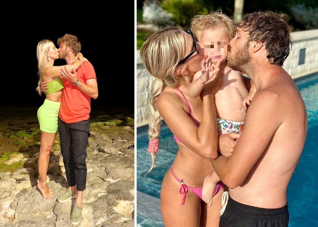 Clizia Incorvaia e Paolo Ciavarro felici in Sicilia