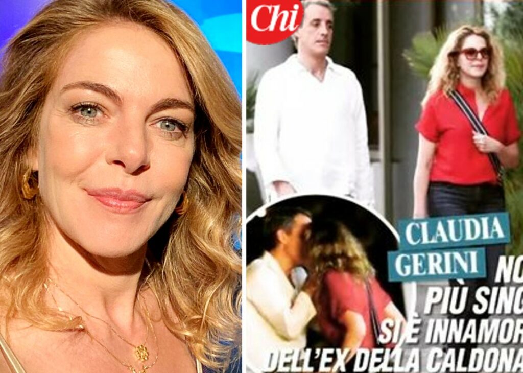 Claudia Gerini ritrova l'amore con l'ex marito di Nathaly Caldonazzo: foto