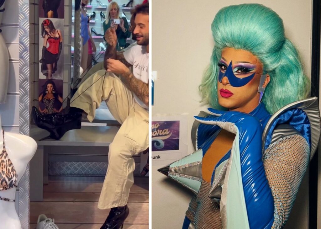Il corsetto strettissimo, lo shopping per le scarpe col tacco: Andreas Muller svela il dietro le quinte per diventare Drag Queen Il corsetto strettissimo, lo shopping per le scarpe col tacco: Andreas Muller svela il dietro le quinte per diventare Drag Queen