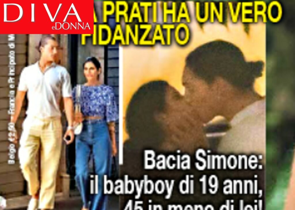 Pamela Prati paparazzata a Roma mentre bacia un modello di 19 anni: foto