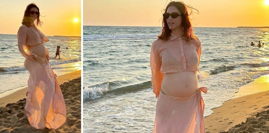 Miriam Leone pubblica le prime foto incinta col pancione: guarda