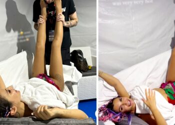 ''Sono svenuta'': Elettra Lamborghini a gambe all’aria dopo il concerto, ecco cos’è successo