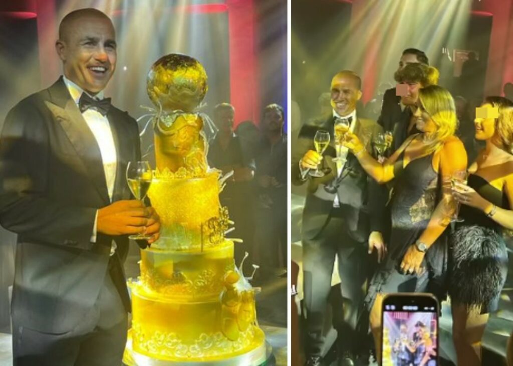 Fabio Cannavaro festeggia 50 anni con un mega party in maschera con 400 invitati: foto