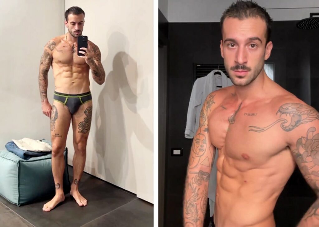 Addominali d'acciaio: il ballerino Andreas Muller mostra il suo nuovo fisico scolpito