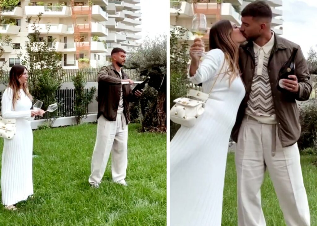 ''La nostra prima casa'': Beatrice Valli e Marco Fantini brindano di fronte al loro nuovo appartamento da milioni di euro a Milano