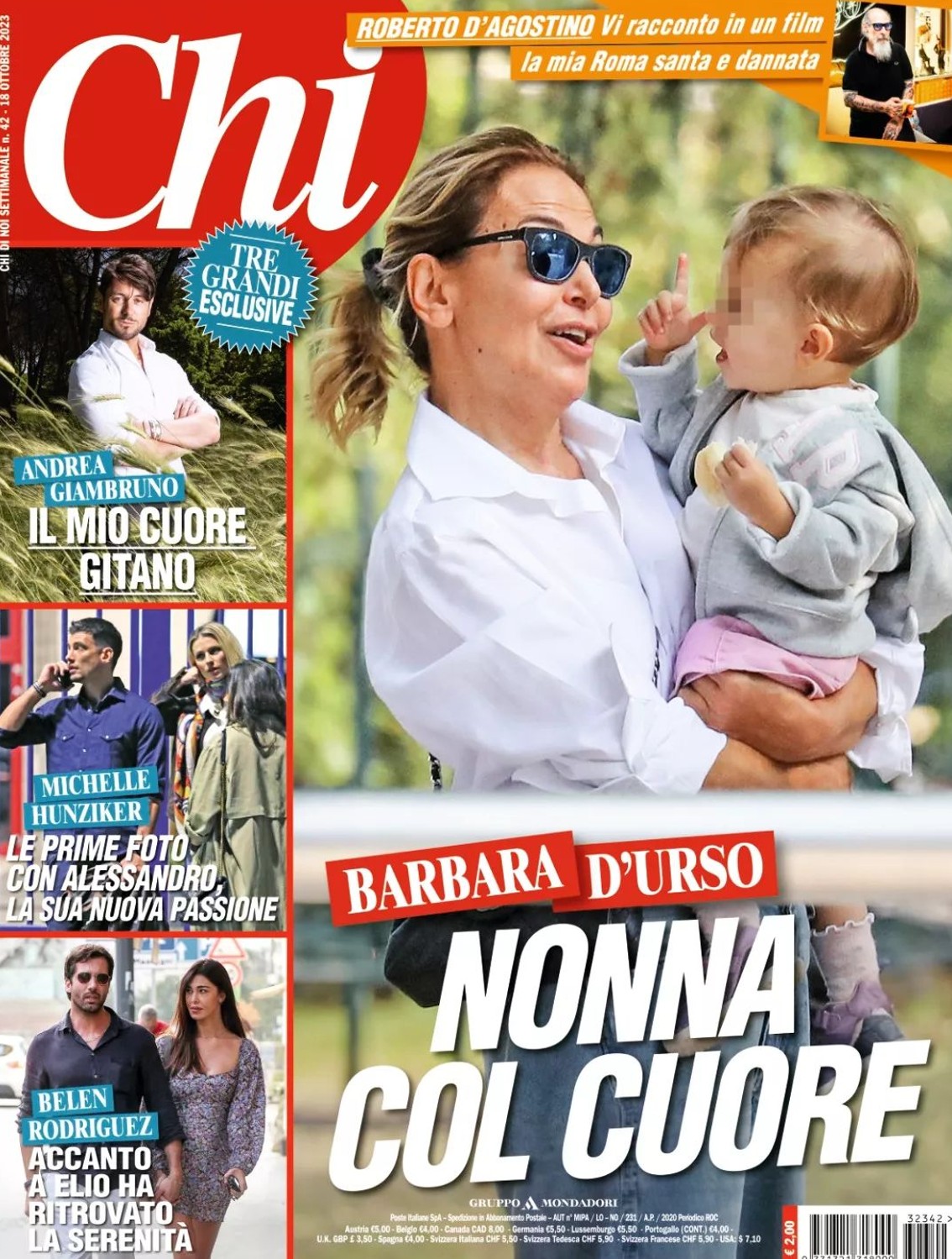 Barbara D'Urso Torna In Italia, La Nuova Vita Da Nonna: In Copertina ...